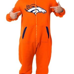 NFL Denver Broncos Orange & Navy Denver Broncos Onesie (UNISEX)